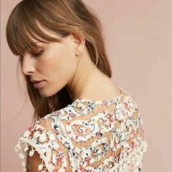 Anthropologie Tularosa Pom Pom dress - Picture 6 of 11